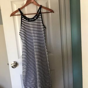 Striped casual dress